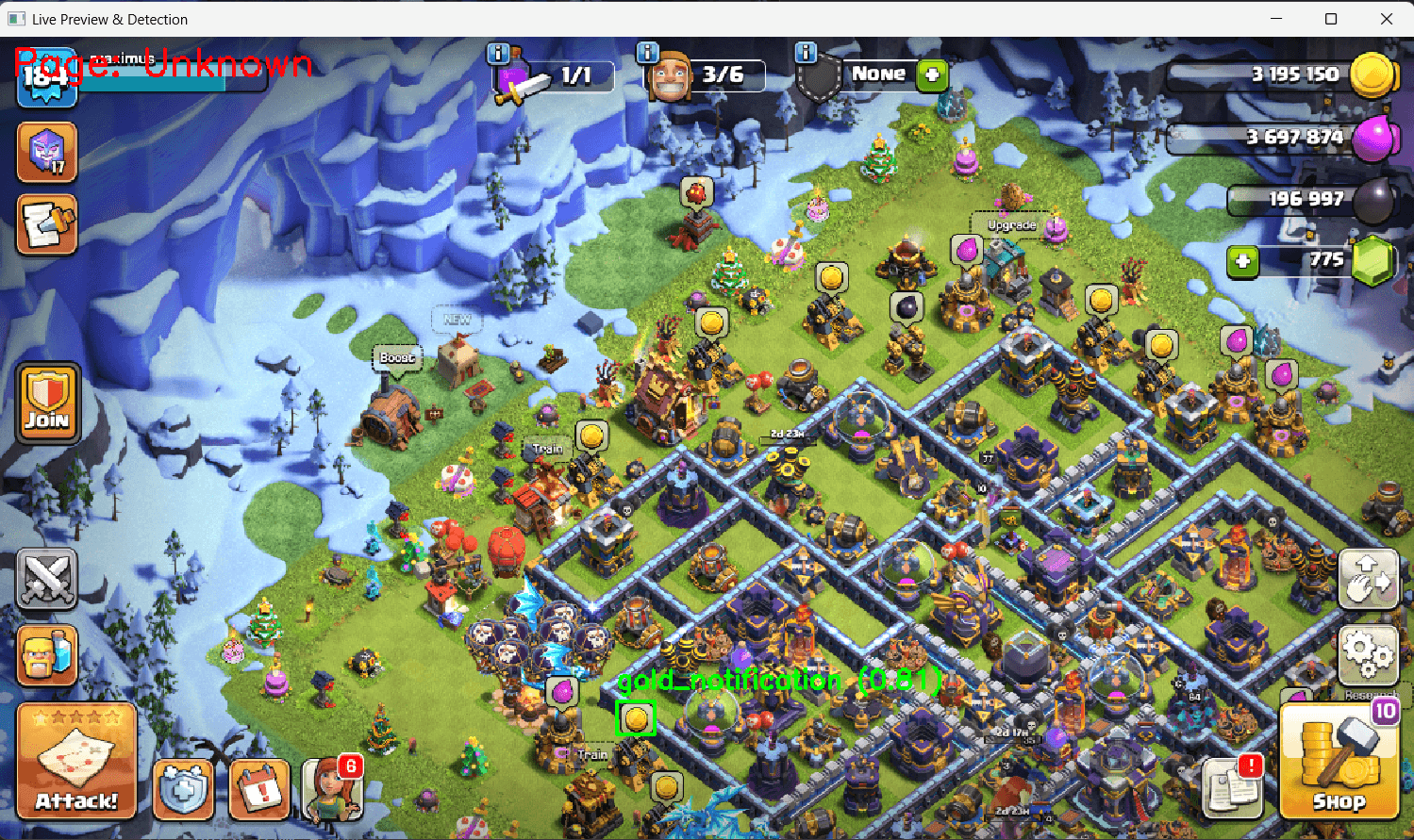 Clash of Clans Auto Farmer Bot